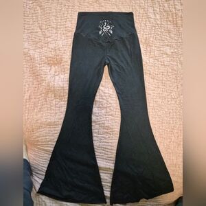 Black Purusha People Bellbottoms